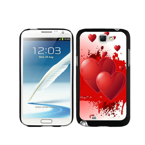 Valentine Love Samsung Galaxy Note 2 Cases DUJ | Women - Click Image to Close